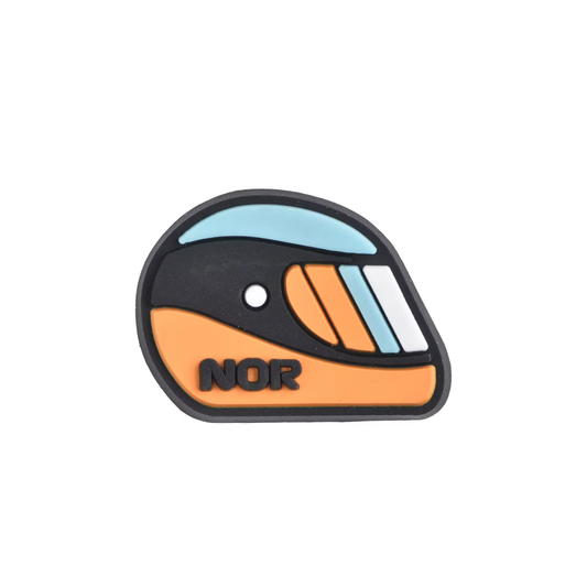 Norris F1 Helmet Shoe Charm