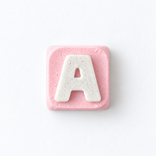 Pink Base - White Text