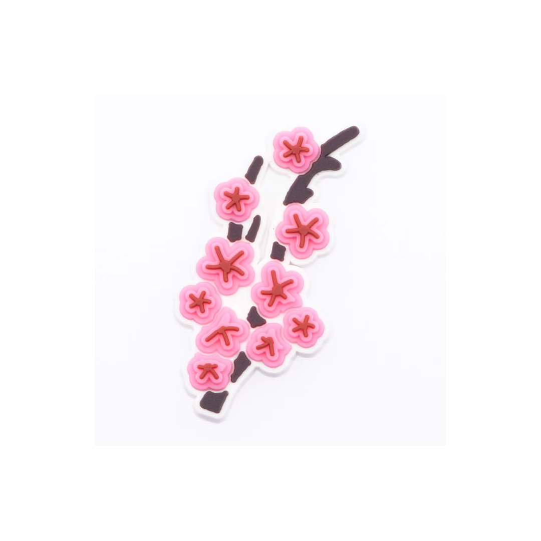 Cherry Blossom Branch Shoe Charm
