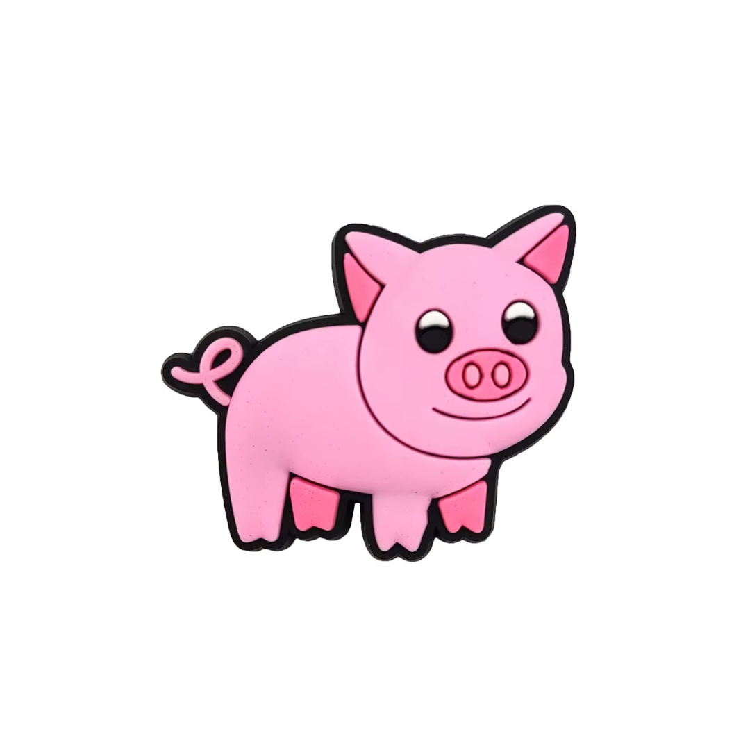 Pig Shoe Charm