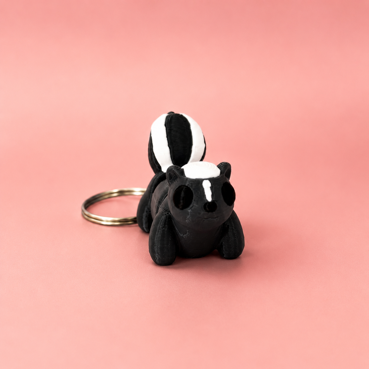 Skunk Keychain