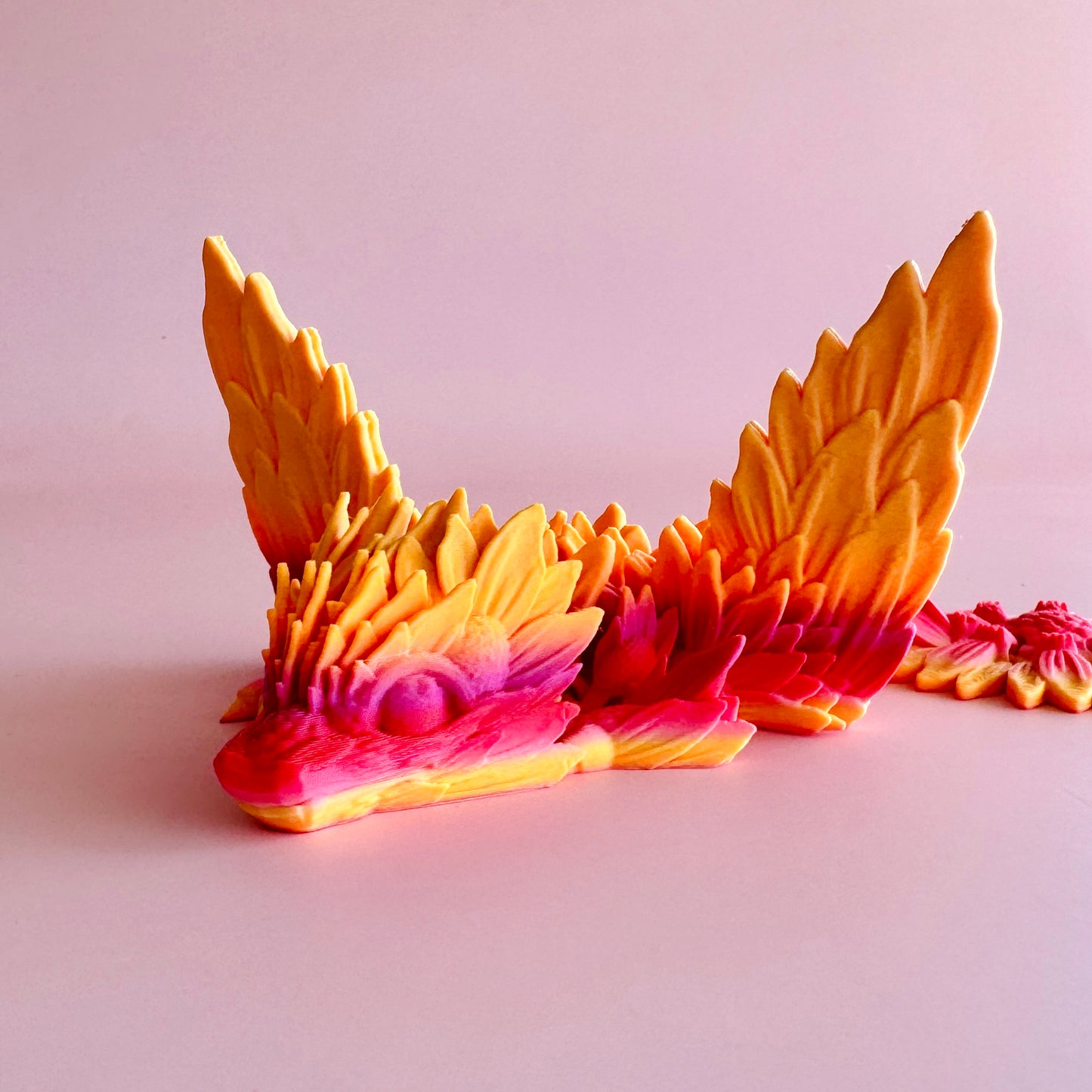 Sunflower Winged Dragon Tadling