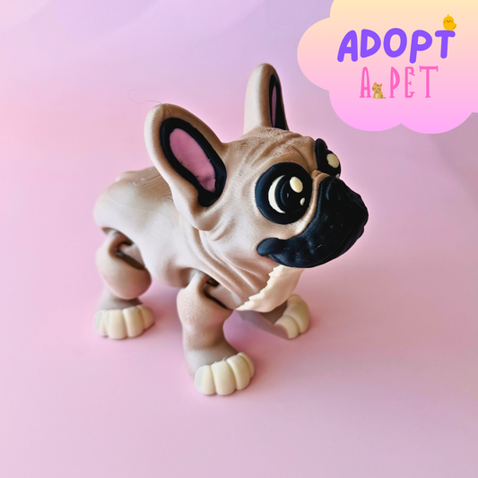 French Bulldog Dog Figurine