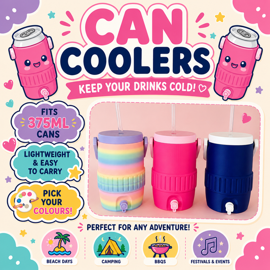 Can Cooler Holder Custom Colour