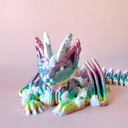 Cat Dragon with Wings Figurine