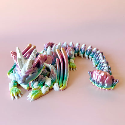 Cat Dragon with Wings Figurine
