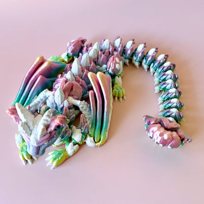 Cat Dragon with Wings Figurine