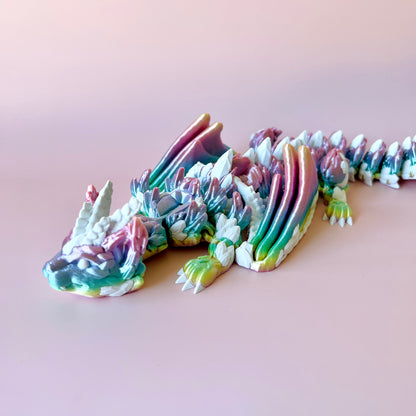 Cat Dragon with Wings Figurine