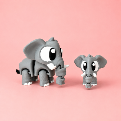 Cartoon Elephant Mini