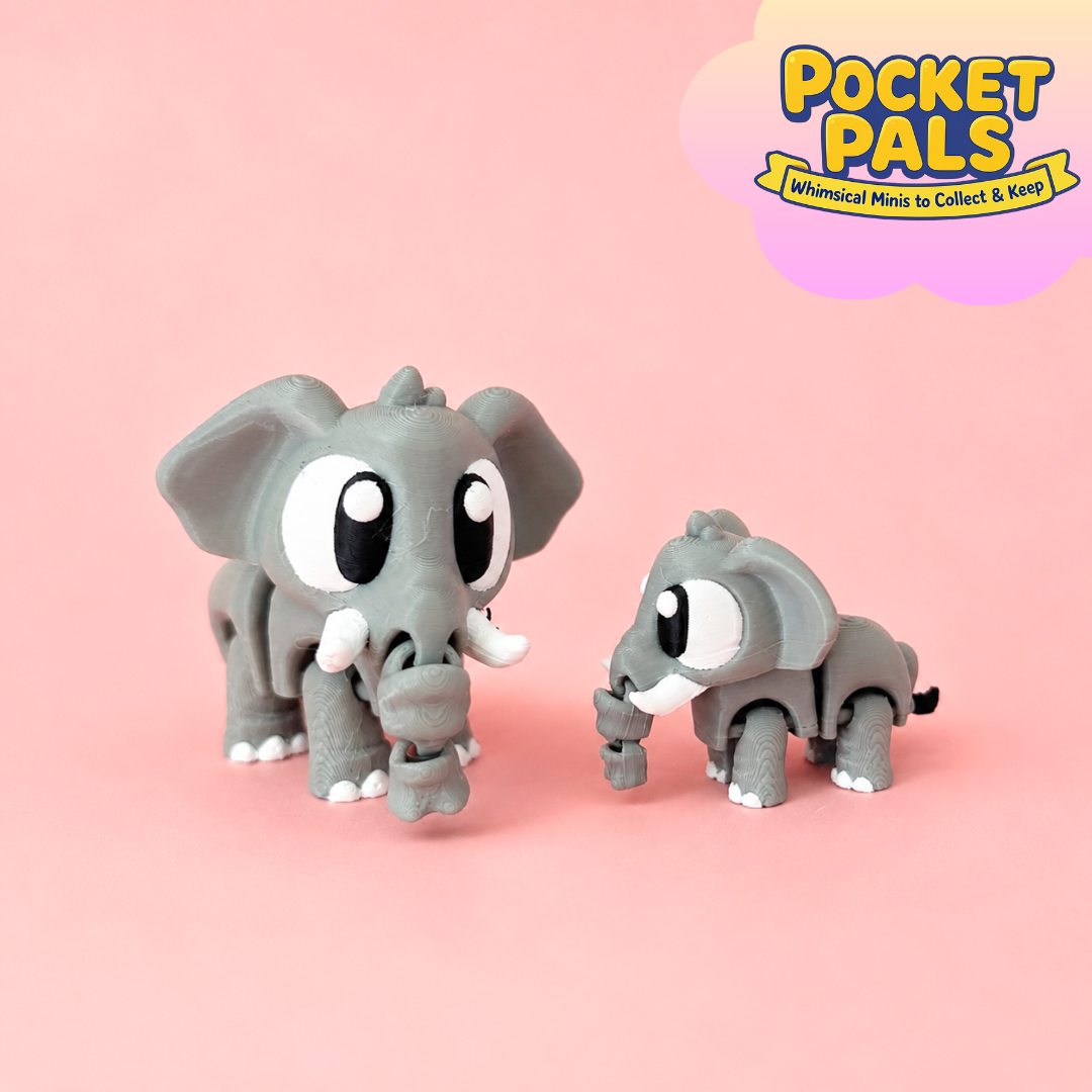 Cartoon Elephant Mini