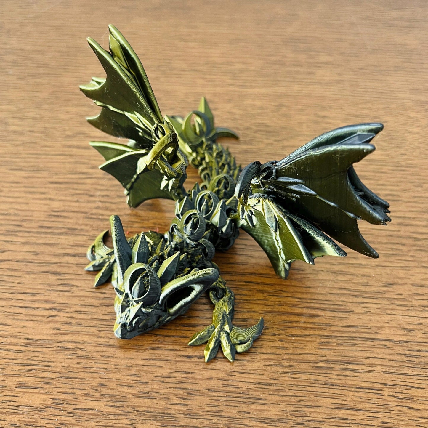 Dark dragon with bat-like wings, intricate details, and a sleek design, embodying the allure of the night.