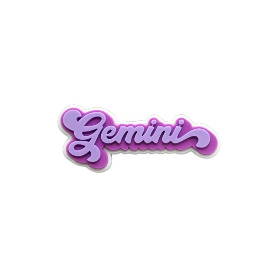 Zodiac Star Sign Shoe Charms